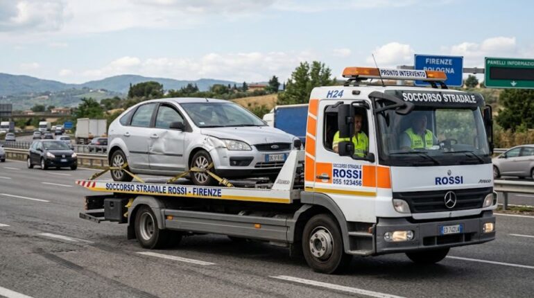 auto rimossa a Torino